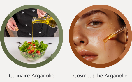 Culinaire arganolie en cosmetische arganolie