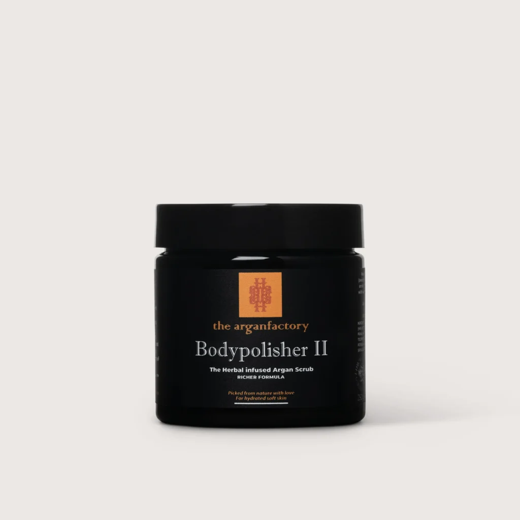 Bodyscrub met arganolie