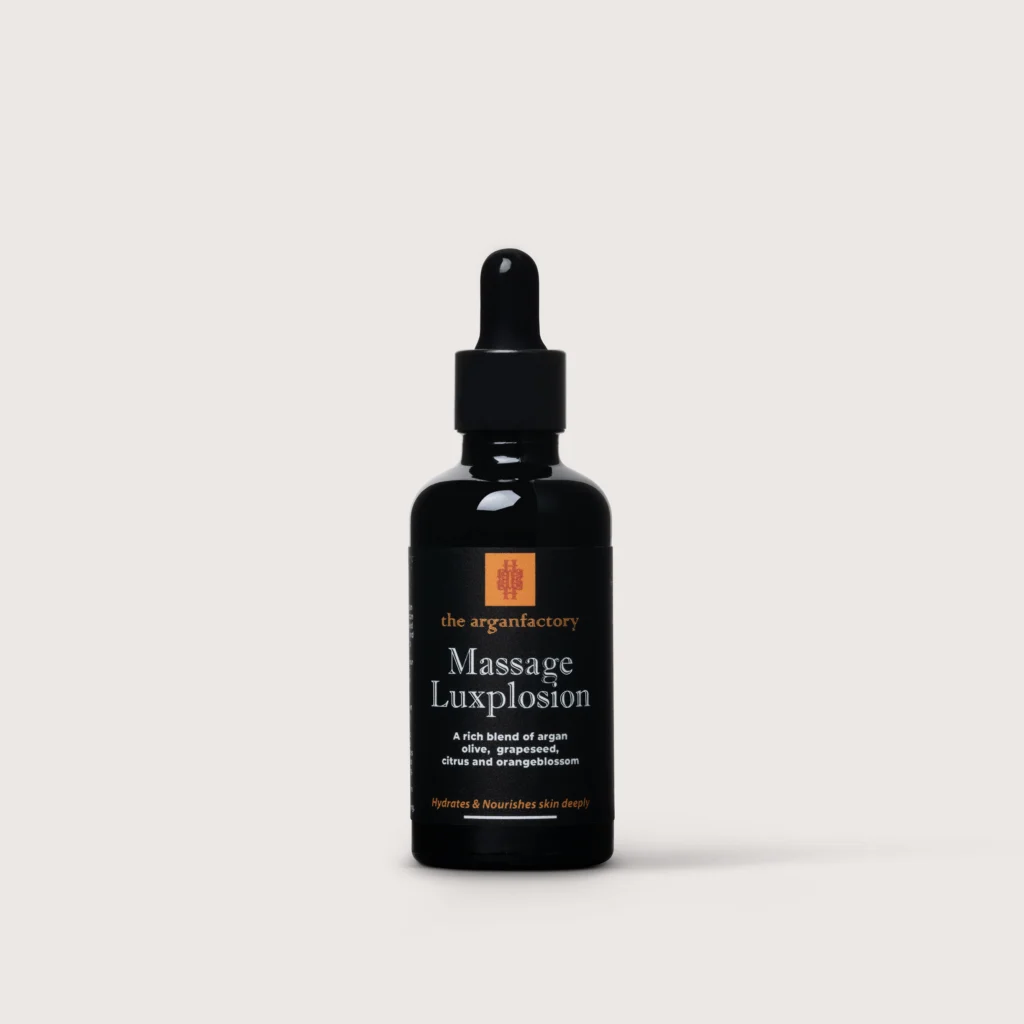 Massageolie met arganolie